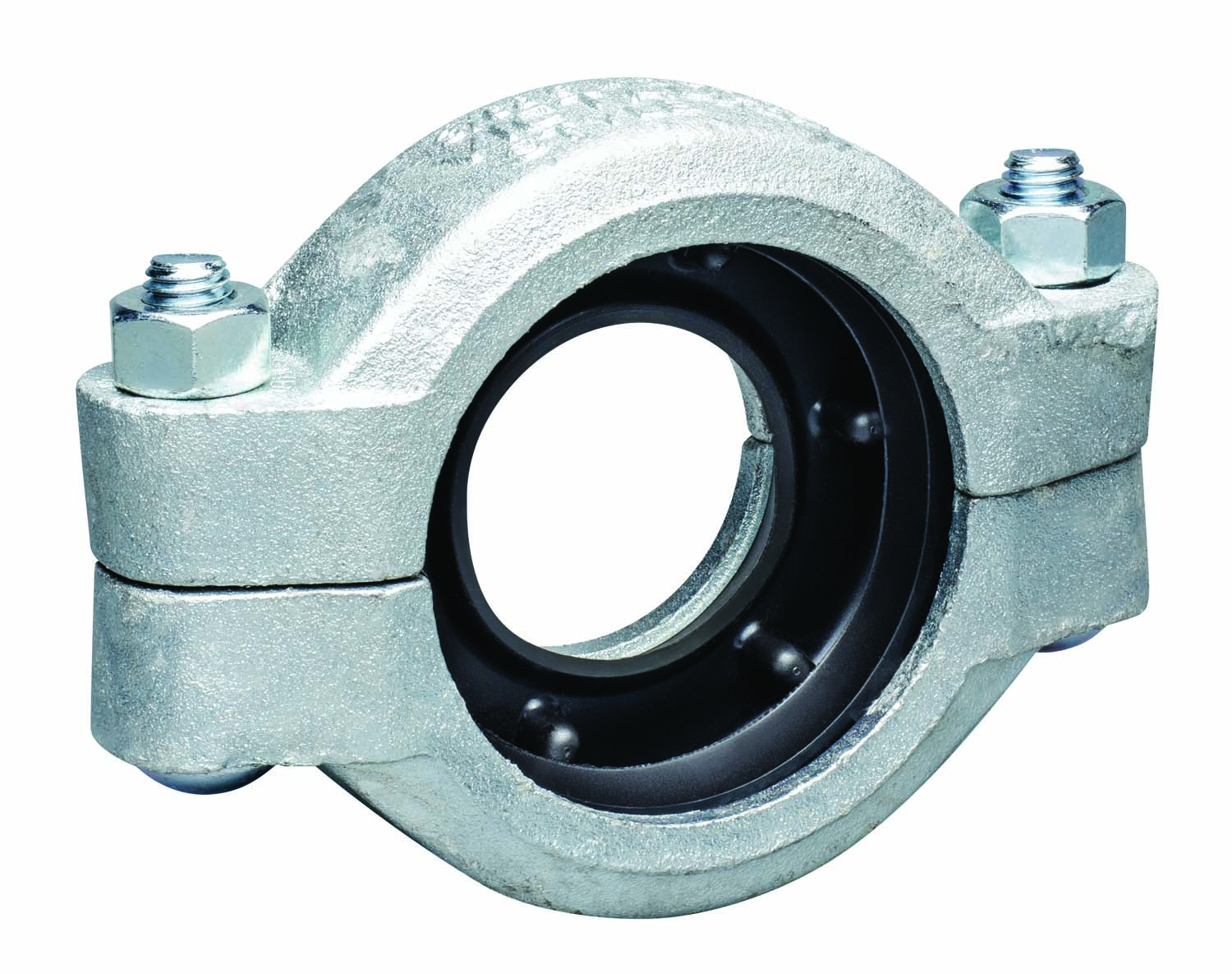 Victaulic® 750 Series LF47750GE0 Coupling, 8 in Grooved x 6 in Grooved, Iron, Hot-Dipped Galvanized