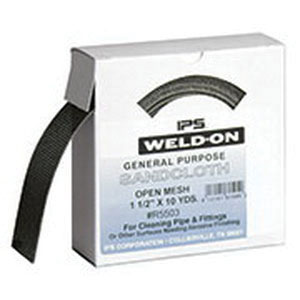 Weld-On® 81505 Abrasive Cloth, 10 yd L x 1-1/2 in W